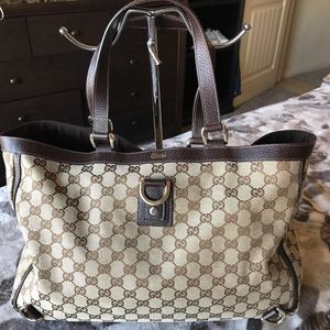 Authentic Gucci abbey tote bag